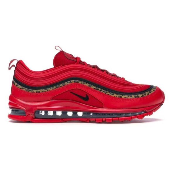NIKE Air Max 97 'Leopard Pack Red' Running Shoes Size 7 - Picture 1 of 9